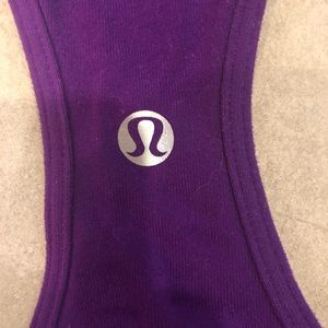 Purple Lululemon Cool Racerback Tank